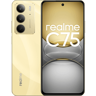realme C75 256GB/8GB - Lightning Gold