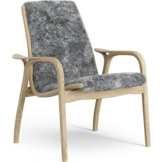 Swedese Laminett Lænestol Lakeret Egetræ / - Lænestole Fåreskind Scandinavian Grey - 23101|E1254