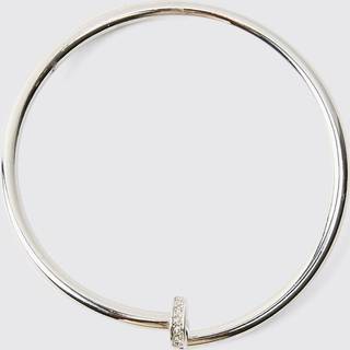 Mens Silver Nail Bangle