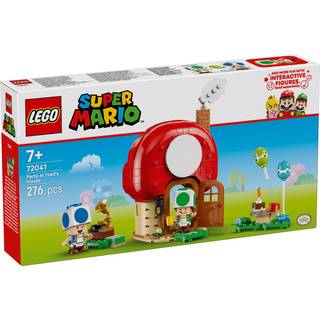 LEGO® Super Mario Kom i spil med Toads Hus 72041