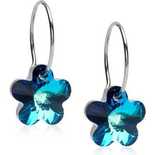 Blomdahl Natural Titanium Ear Ring 14 mm Penda Cross 11 mm