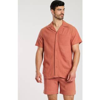 South Beach South Beach Rust Marl 100% Cotton Shorts