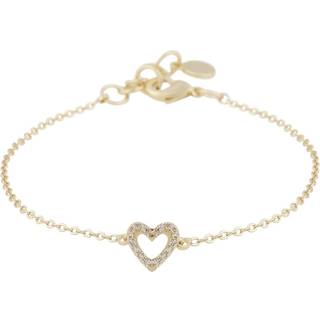 Snö Of Sweden Nisi Heart Bracelet Gold Onesize