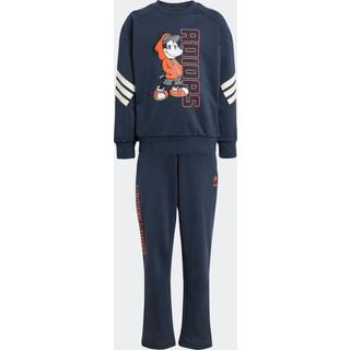 adidas adidas Blue Disney Mickey Mouse Sweatshirt and Jogger Set Little Kids