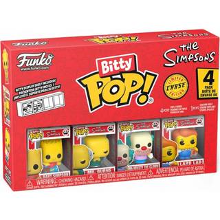 SIMPSONS - Bitty Pop 4 Pack 2.5cm - Bart