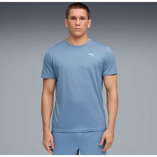 Men&#39;s Puma Train All Day Essentials Poly Texture T-Shirt, Blue, Size 3XL, Clothing - Cool Blue - 3XL