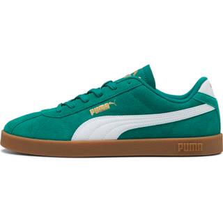 Puma Club II Suede Sneakers Unisex, Green, Size 38.5, Shoes - Gold - 38.5