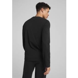 Men&#39;s Puma Essentials No. 1 Logo Long Sleeve T-Shirt, Black, Size XS, Clothing - Black - XS