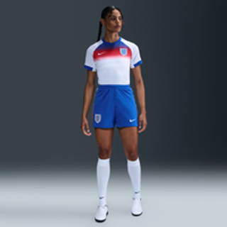 England 2025/26 Stadium Home Nike Dri-FIT Replica-fodboldshorts til kvinder - blå - M (EU 40-42)