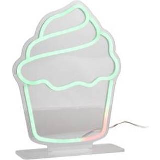 Leitmotiv neonlys Changing Cupcake lampe 21,7x29,3cm multifarvet