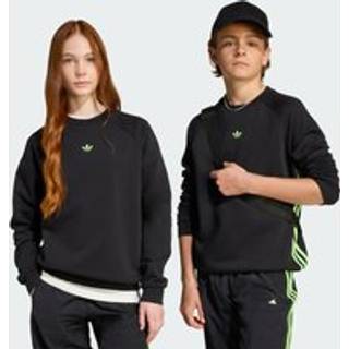 Løs pasform med rund hals - Black - 152