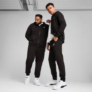 Men&#39;s Puma Essentials No. 1 Logo Slim Sweatpants, Black, Size XS, Accessories - Black - XS