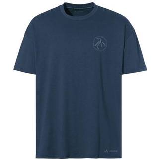 Vaude Cyclist Casual Shirt T-shirt Herrer størrelse M farve blå