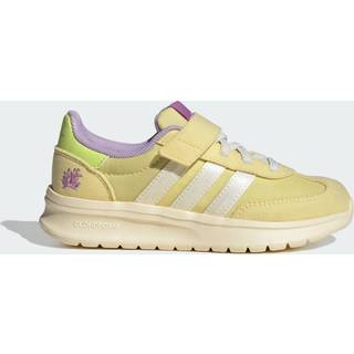 Disney Tiana Run 70s 2.0 sko til børn fra adidas - Powder Yellow / Cream White / Powder Plum - 26