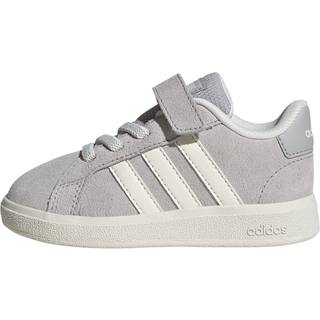Grand Court 2.0 Kids sko - Grey Two / Off White / Cloud White - 25 1/2