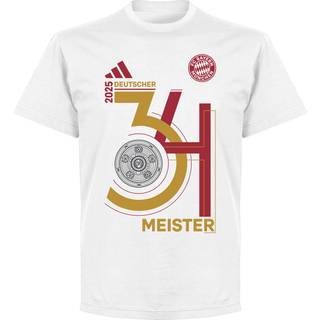 FCB mesterskabsvinder T-shirt herre - White - L