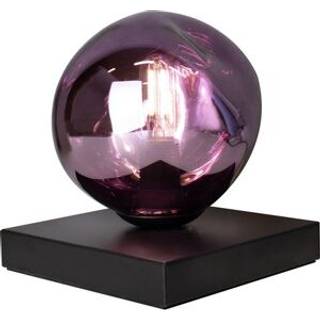 Canopus bordlampe, violet, Ø 15 cm, glas, 1 x E14