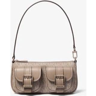 Michael Kors Zoe Small Skuldertaske taupe