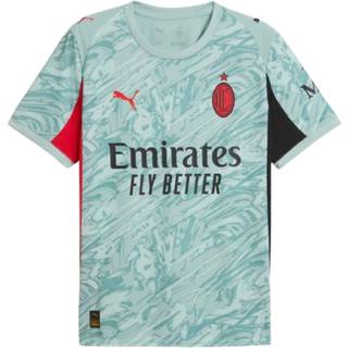 Men&#39;s Puma AC Milan 25/26 Goalkeeper Jersey, Green, Size L, Sport - Red - L