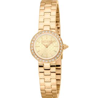 Luksus Just Cavalli SERENITA MINI Kvinders Gyldne Ur (Ø 23 mm)