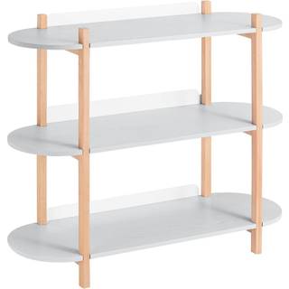 SoBuy Trappehylde i Hvid - Skandinavisk Design, 100x88x33 cm