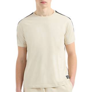 EA7 Emporio Armani Tape T Shirt Beige