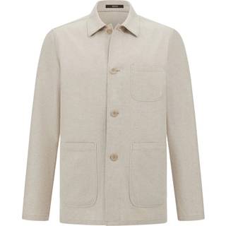BOGGI MILANO Herren Sakko beige meliert