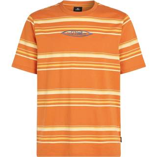O'Neill O'Riginals Stripe T-shirt - M - orang org retro stripe