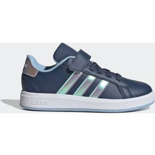 Grand Court 2.0 Kids sko - Preloved Ink / Iridescent / Clear Sky - 30 1/2