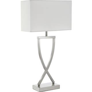 Bordlampe Avina, moderne design, 60W - Stållook