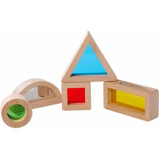 Eichhorn: Montessori træpædagogisk legetøj, 5 stk. - Formsorterer
