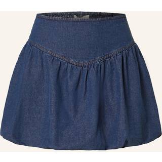 Neo Noir Solar Denim Balloon Nederdel - Denim - str. 42