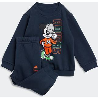 Disney Mickey Mouse joggingdragt til børn - Aurora Ink / Impact Orange - 68
