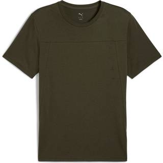 Men&#39;s Puma TAD TECH Triblend T-Shirt, Green, Size M, Performance - Dark Olive - M