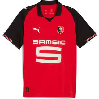 Men&#39;s Puma Stade Rennais FC 25/26 Home Jersey, Red, Size 3XL, Sport - Black - 3XL