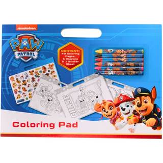 PAW Patrol Malebok med fettstifter og klistremerker