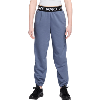 Nike Pro Fleece Dri-FIT-joggers til større børn (piger) - blå - S
