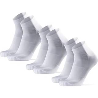LOW-CUT CYCLING SOCKS - White | White/Black / 43-47 / 3-Pack