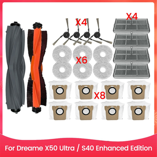 24 stk. børstefilter, støvpose og moppekludsæt til Omni M40