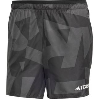 adidas Terrex MT Light 5in Running Shorts Men - Black, Grey, Size S - black