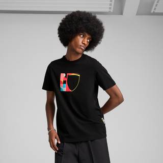 PUMA Scuderia Ferrari HP Race Big Shield Tee Men, Clothing, Black, S