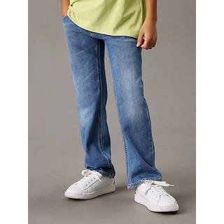 Mid Rise Straight Jeans - Blue - 6