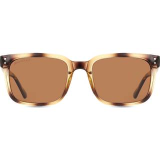 Montana Briller MP196 Polarized MP196D 53 Solbriller Mænd Tortoiseshell - Shiny Soft Tortoise - 53mm