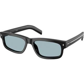 Prada PR B11SF Asian Fit 16K60P 57 Solbriller Mænd Black - Black - 57mm