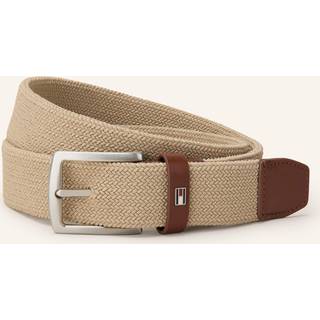 Square Buckle Textured Belt