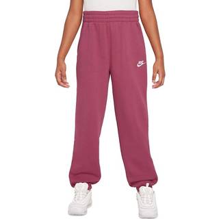 Løstsiddende Nike Sportswear Club Fleece-bukser til større børn - lilla - M