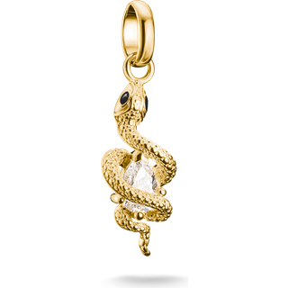Thomas Sabo Charm - Schlange mit Stein - CC1264-565-14 - gold