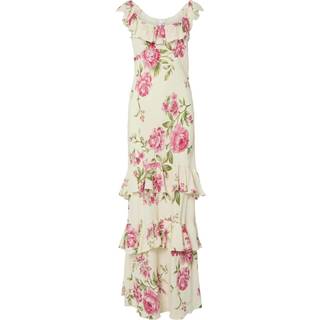 YAS - Yascleo Sl Maxi Dress - 4797388 Ecru Cleo Print