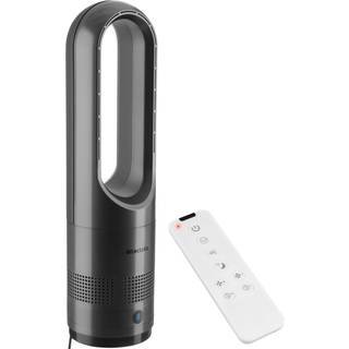 Tårnventilator Polar, 80° oscillation, inkl. timer - anthrazit
