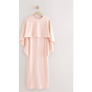Next Blush Pink Cape Maxi Dress